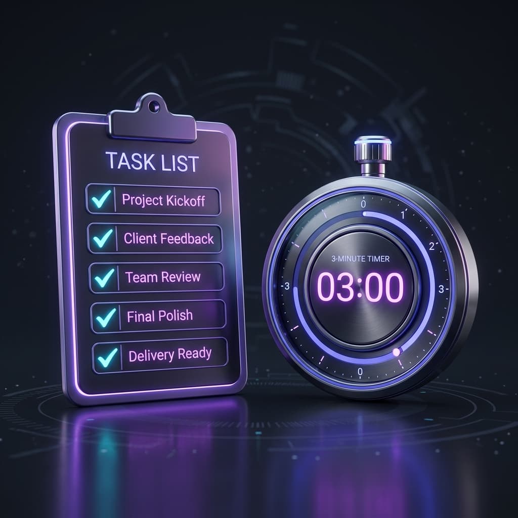 Checklist : 10 points clés pour réussir votre pitch en 3 minutes